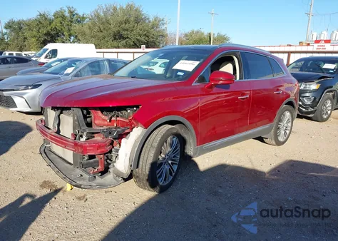 2017 Lincoln Mkx Reserve from USA, damaged, VIN 2LMPJ6LR2HBL30239